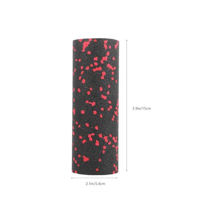 Happyyami Mini Foam Roller for Yoga and Fitness Lightweight Massage Column for Muscle Relief Backbend Support Non-Slip Design for Home Use and Travel