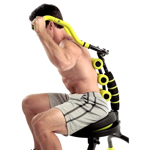 AB Doer 360 Workout Equipment for Total Core and Abs Exercise, Fat-Burning, Toning, and Fitness at Home, 6 Pack Massage Roller Kit