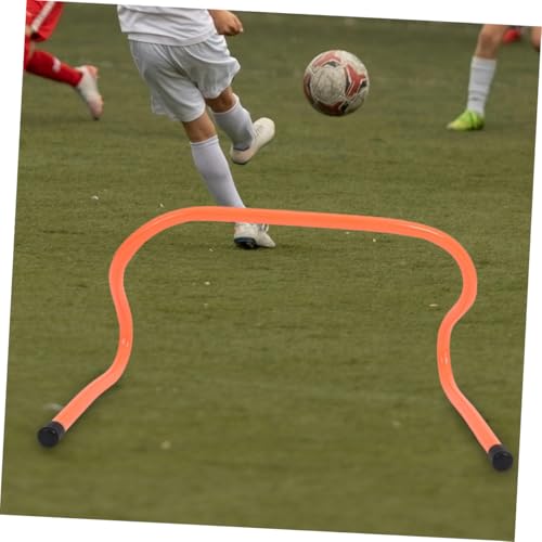 POPETPOP 4Pcs Plastic Training Hurdles Durable Agility Hurdles for Speed Training Professional Sports Track Hurdles for Football Training and Core Strength Exercises