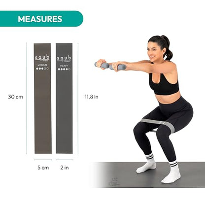 Fitness Resistance Bands Set Stretch Bands for Exercise Bands Resistance for Home Workout Bands, with Handles Bands for Working Out Portable Fitness Bands Resistance Bands for Women Elastic Band