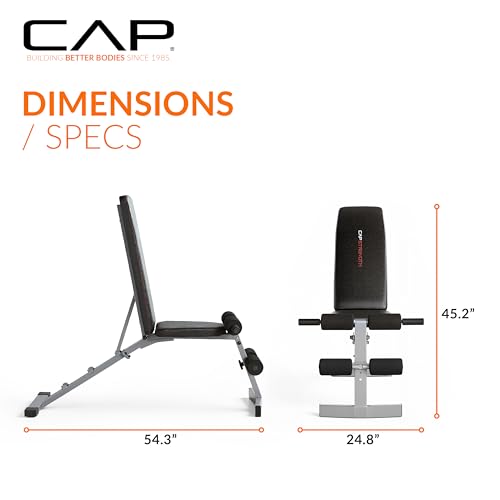 CAP Strengh Adjustable FID Bench -Multiple Colors