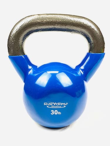 Vinyl Coated Cast Iron Kettlebell Weight