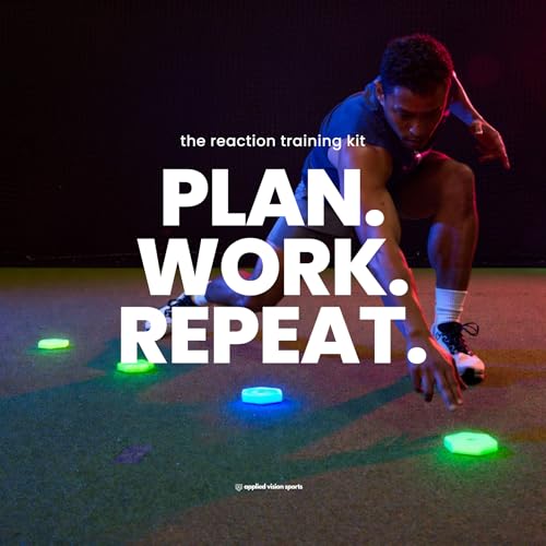 Sports Reaction Agility Lights Training Kit Improves Reaction Time & Agility for Athletes, Physical Therapists & Fitness Trainers Sports. - color: 4 Pods Reaction Lights
