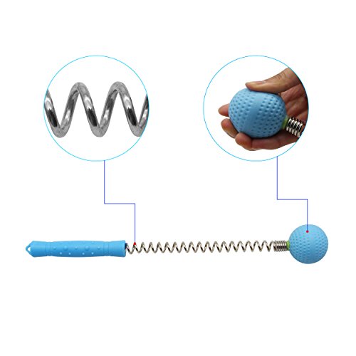 SinLoon Massager Ball Hammer(2-Pack) Hammer Stick Manual Beat Golf Ball Massager Back Shoulder Massage Full Body Reduce Fatigue Pain(Blue)