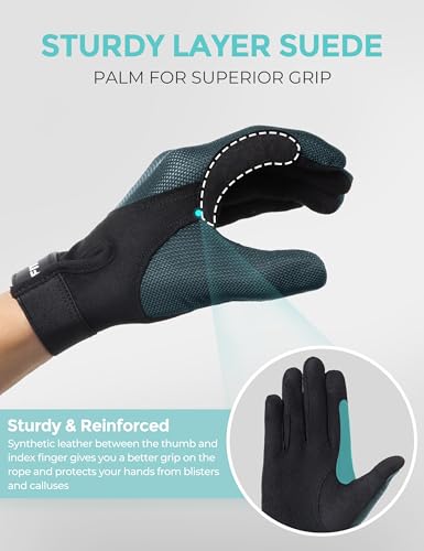 FitsT4 Sports Horse Riding Gloves Equestrian Women Mesh Breathable Gloves for Horseback Riding Touchscreen