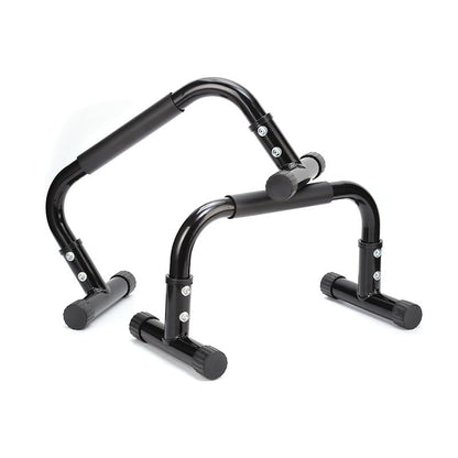 Parallettes Bars,Push Up Bar For Floor L-sit & Dip, Heavy-Duty No Wobbling Parallel Bars Stand For Handstands, Gymnastics Workout Stands Dip Bars for Home Calisthenics Equipment, Black