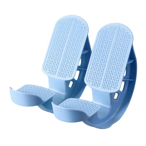 Colaxi 2Pcs Foot Rocker Calf Stretcher Non Slip Portable Fitness Pedal Foot Tilting Stretching Tool for Balance Exercise Flexibility - color: Blue