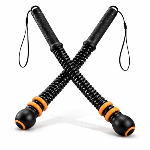 Portable Ropeless Battle Ropes, Heavy Duty Cordless Workout with Adjustable Weights, Cordless Fitness Men & Women Rope for Home Gym Strength Training & HIIT Low-Impact Equipment