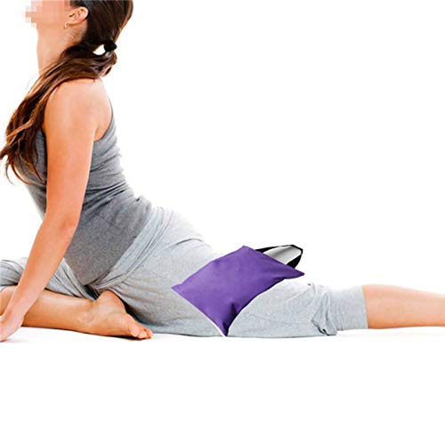 Foldable Filled Yoga Sandbag with Single Handle for Yoga Weights and Resistance