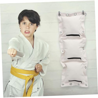 KICHOUSE 1pc Triplet Wall-Mounted Sandbag for Boxing Training Empty Bag for Fitness Martial Arts and Home Gym Use Convenient and Practical Design for Filling