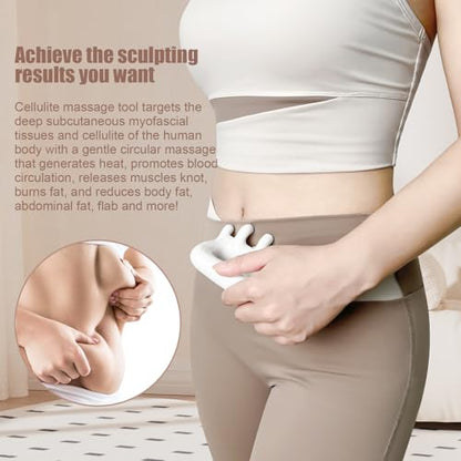 Fascia Massage Tool Trigger Point Massage Tools Anti Blaster for Cellulite Massage Tool Reaching Deep Myofascial Tissue Throughout The Body Release Muscle Knot Reduction Cellulite