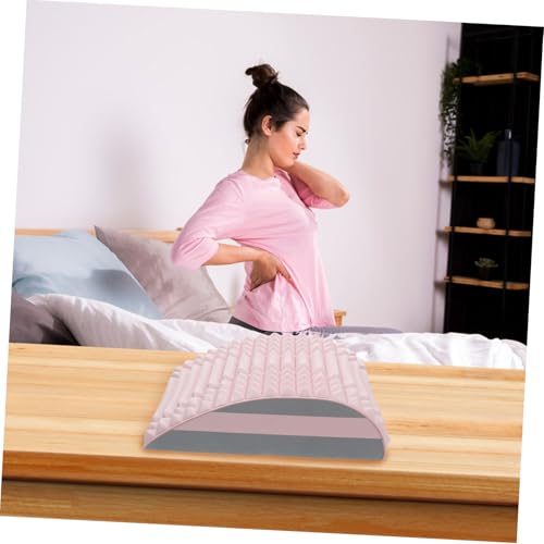Comfortable Back Arch Stretcher and Neck Massager for Spine Relief Portable Lumbar Stretching Device for Muscle Tension Alleviation and Improved Posture