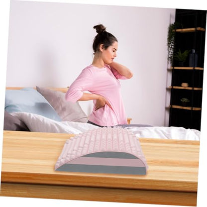 Comfortable Back Arch Stretcher and Neck Massager for Spine Relief Portable Lumbar Stretching Device for Muscle Tension Alleviation and Improved Posture