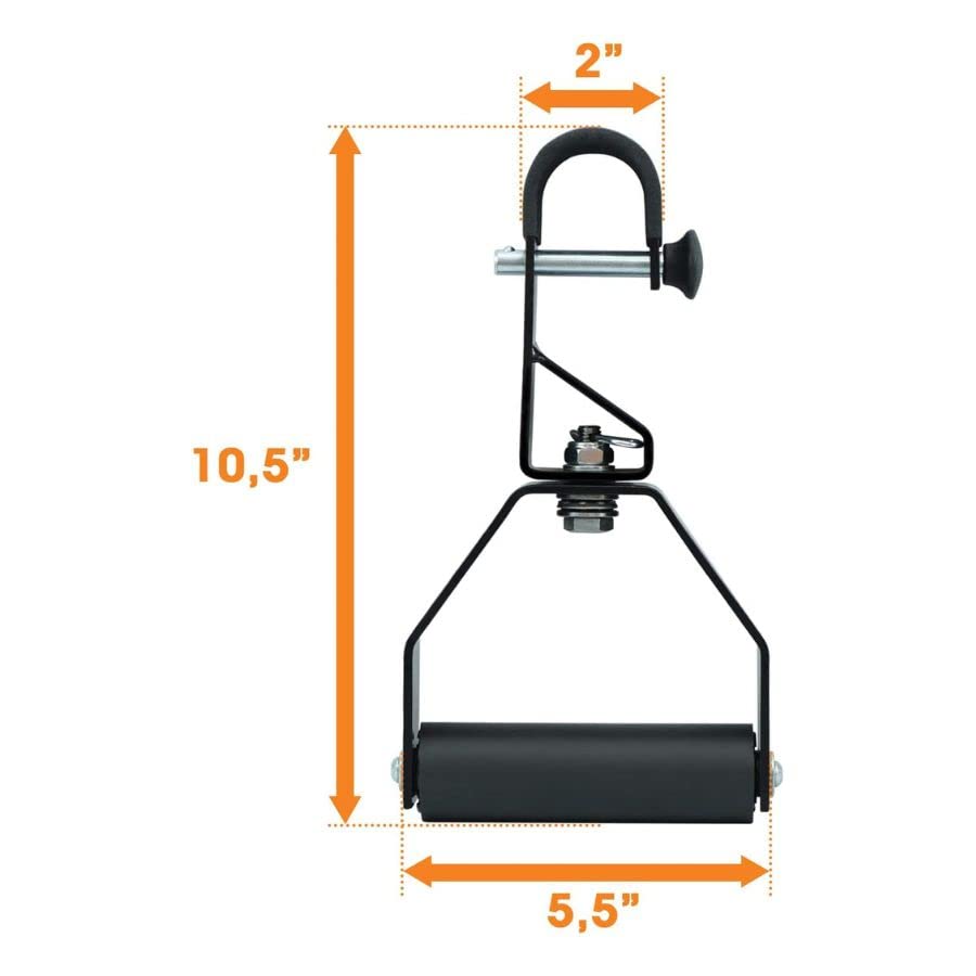 Yes4All Heavy Duty Wall Mounted Pull Up Bar – Multi-Grip Ceiling Strength/Joist Mount/Chin-Up Bar for Home Gym Portable