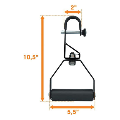 Yes4All Heavy Duty Wall Mounted Pull Up Bar – Multi-Grip Ceiling Strength/Joist Mount/Chin-Up Bar for Home Gym Portable