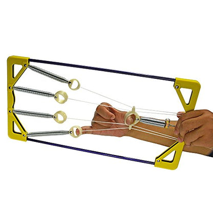 Finger Exerciser King- Hand & Finger Strengthener For Grip, Practice Guitar, Piano,or Practice playing Harp, Rock Climbing Training And Basketball Finger Training