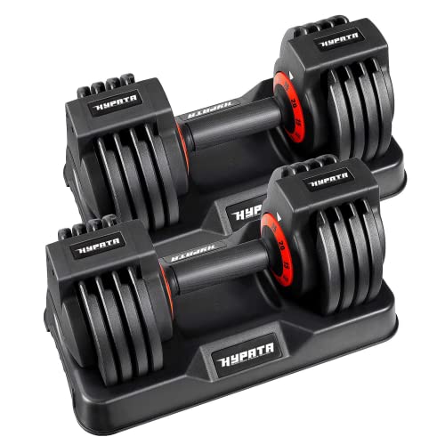 25/50/55 lbs Pair Adiustable Dumbbell Set, Adiust Dumbbell Weight for Exercises Pair Dumbbells for Men and Women in Home - color: 25LBS Pair