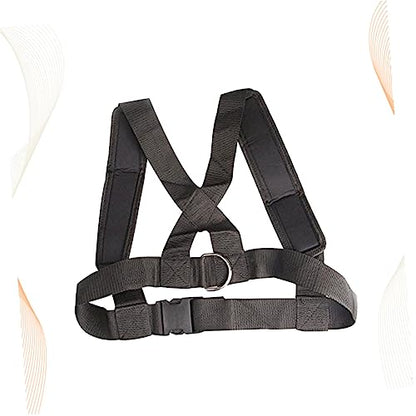 Sled Workout Harness with Heavy Duty Hooks for Fitness Training