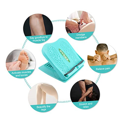 POPETPOP Multifunctional Incline Calf Stretch Board Sloping Plate for Foot Massage and Ankle Mobility Non- Design for Fitness and Muscle Relief