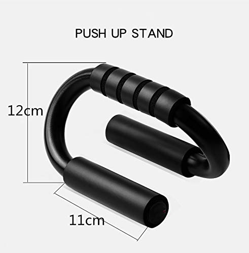 Pushup Bars Strength Training Push-up Stands Foam Grip Handle- Strong Chrome Steel with Non-Slip Bars Abdominal Workout Equipment Home Gym kit