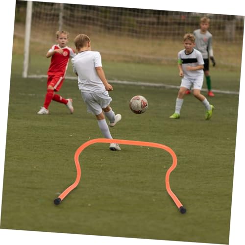 Abaodam 3pcs Agility Hurdles for Sports Training Lightweight Plastic Track Hurdles for Boys and Girls Athletes Speed and Coordination Skills for Football Soccer and Track Training