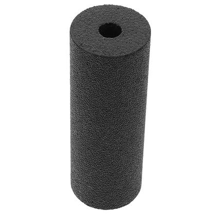 VALICLUD Compact Foam Roller Black Hollow Small Muscle Roller for Deep Tissue Massage for Yoga Training and Fitness Relaxation