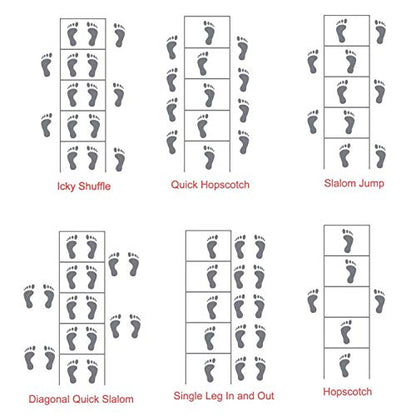 Agility Ladder Speed Training Equipment/Speed Ladders for Football, Soccer & Other Sports - 20 Feet Length 12 Adjustable Rungs