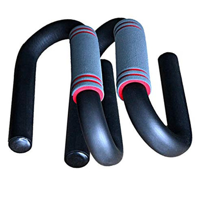 S Shape Push-up Stand Aluminium Alloy Home Fitness Chest Training Equipment