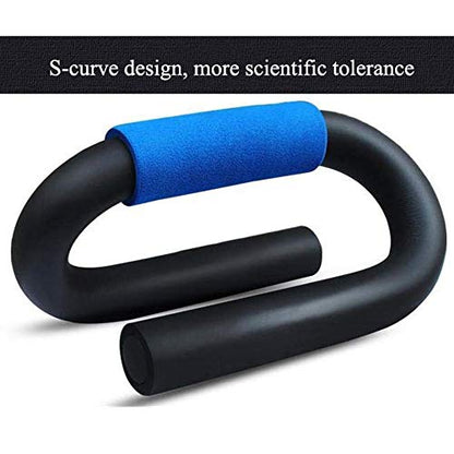 Push-up bracket-Push Up Bars Pushup Handle Stands with Comfortable Foam Grip and Non-Slip Handles Set