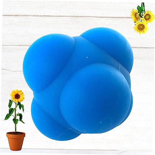 1pc Hexagonal Agility Reaction Training Silicone Bouncing for Enhanced Reflexes and Coordination for Indoor Sports and Rehabilitation