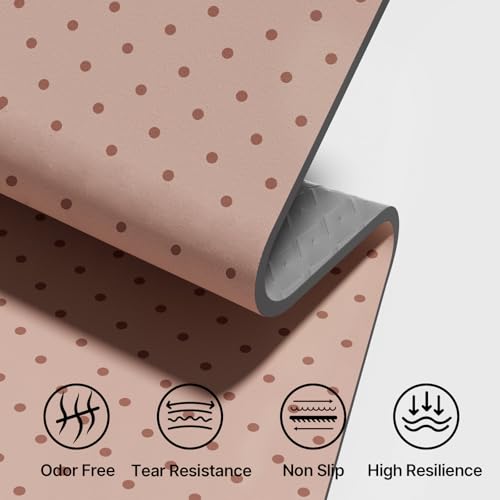 ILILI Yoga Mat 10mm Thick, Suede&TPE Exercise Mat, 76"L*28"W Extra Long, 0.4 Inches Soft and Comfortable, 193*70cm Fitness Mat with Strap, Portable for Yoga, Pilates, Floor Exercise, Home and Outdoor Use, Eco Friendly