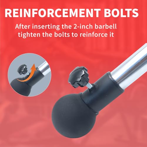 Landmine Attachment for Barbell,barbell landmine with 360° Rotation for Press, Row, Spin, Split Squats landmine base for Gym Home T Bar Row Attachment Fit 1" & 2" Olympic Barbell