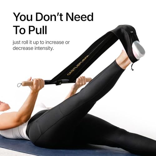 CastleFlexx Mobility and Full Body Strengthening Device - color: Black, size: Standard 5'0 - 5'8