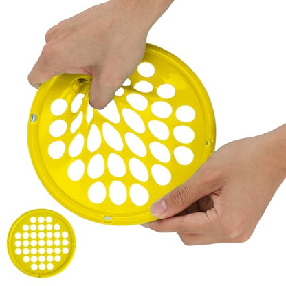 Hand Exercise Webs for Physical Therapy, Hand Grip Strengthener, Finger Exerciser, Portable Size, Latex Free, 7" Diameter