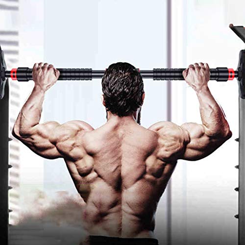Door Way Pull Up Bar, Door Exercise Bar No Screw Installation, Doorway Pull up Bar,Workout Bar with 25.59"-39.37" Adjustable Width Fitness Equipment