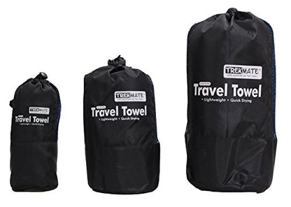 Super Absorbent and Quick Drying! Travel Sports Towel 100% Micro-Fiber - size: Small 12 1/4” x 22 1/2”