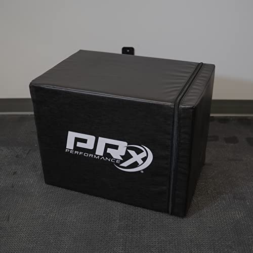 PRx Performance 3-in-1 Plyo Boxes, Plyometric Jump Training and Conditioning Box for All Athletes Soft Foam 16"/18"/24", Soft Foam 20"/24"/30" and, Wood 20"/24"/30" - color: Soft 20x24x30