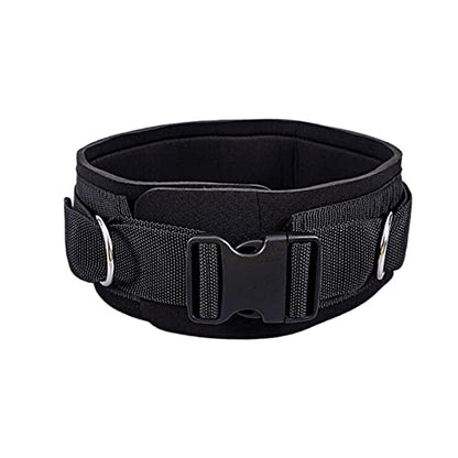 Colaxi Waist Belt Resistance Band, Trainer Rope, Body Stretching Waist Strap with Rings, Gym Workout Strap Agility Training Exercise Equipment