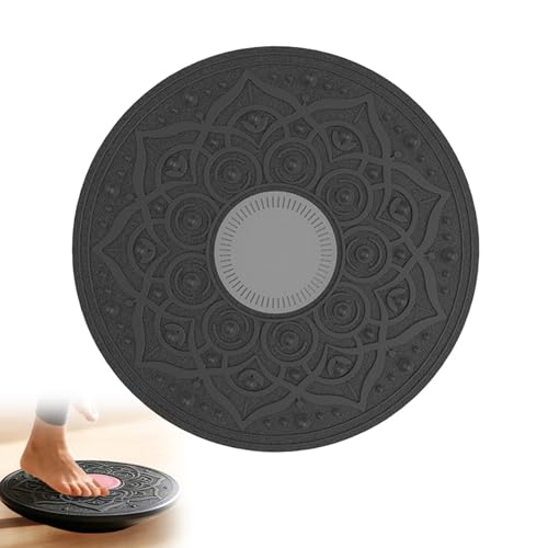 Wobble Balance Board, Non-Slip Core Trainer with 360° Rotation, Adjustable Stability Board, Massage Point Surface, Home Gym Yoga Workout Balance Exercise Tool