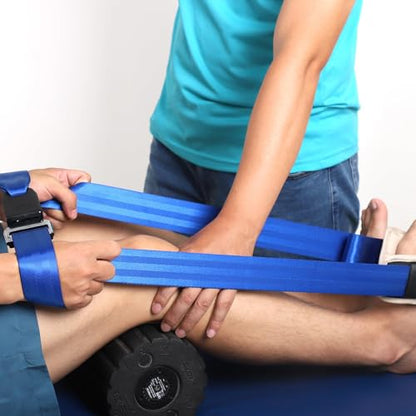Mulligan Mobilization Belt 8ft Joint Mobility Strap with Quick-Release Buckle Portable Manual Therapy Aid Wholesale for Hip Shoulder & Spine Movement Improvement