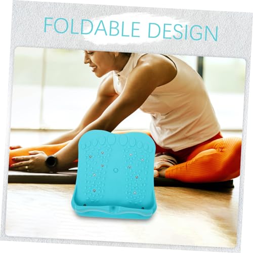 YARNOW Folding Rib Stretch Board with Pedal for Rehabilitation and Foot Massage Portable to Weight Capacity Durable Material