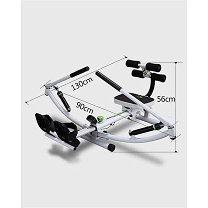 Fitness Equipment Rowing Machines, Rowing Machine,Hydraulic Rower Trainer,with Adjustable Resistance Advanced Driving Belt System Fitness Equipment Cardio Workout Running
