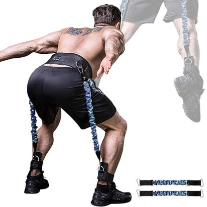 celestite Vertical Jump Trainer for Volleyball Basketball Home Gym, Jumping Trainers Resistance Bands, Easy to Carry, Adjustable Jump Training Equipment Substitute Plyometric Jump Box - color: Height"5'3-6'8"-100lbs