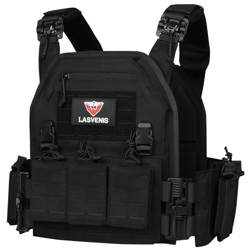 Tactical Vest for Men Weighted Vest Fully Adjustable Outdoor Training Gaming Vests…