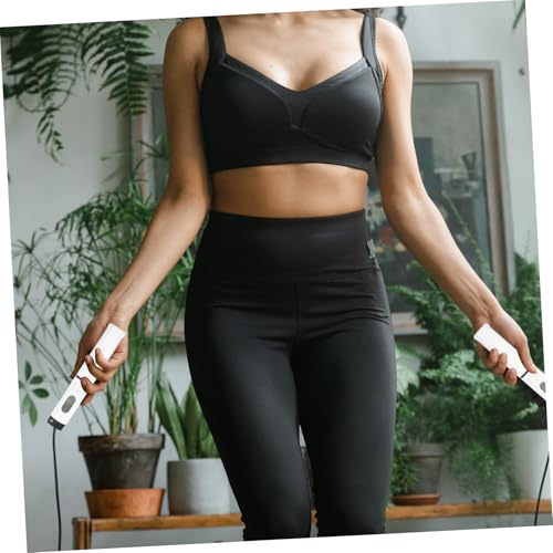 Weighted Cordless Jump Rope Digital Counter, Adjustable Indoor Ropeless Skipping Rope for Fitness Workout and Home Gym Training