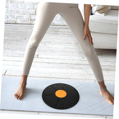 STOBAZA Balance Half Ball Board Non-slip Wobble Board for Abdominal Exercise and Sensory Rehabilitation Portable Fitness Stability Trainer with Adjustable Angle Compact Lightweight PP