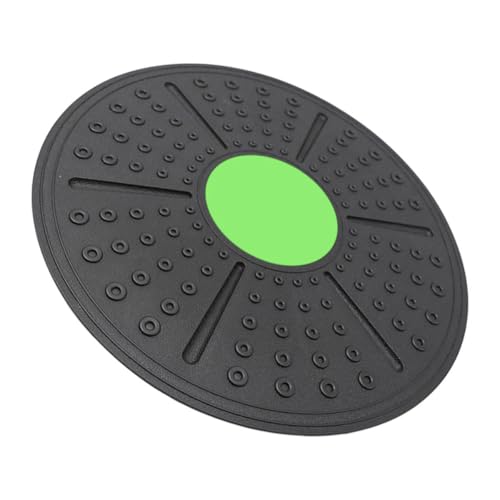 Yoga Balance Board and Equilibrium Training Pedal, Non-slip Green Sensory Balance Trainer for Fitness and Rehabilitation Exercise at Home