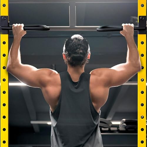 Fitvids Upgraded Adjustable Jammer Arms, Lever Arms, Monolift Attachments Rated 600 LB Per Arm, Fits Racks at All Post Sizes and Hole Sizes, Pair