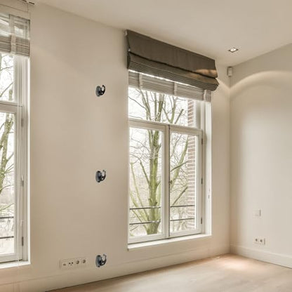 FITKIT 3-Pack Wall Mount Anchor Kit for Resistance Bands, No-Weld Design for Home Gym, Suspension Straps & Physical Therapy