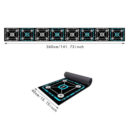 kowaku Agility Ladder Mat Speed Ladder Multipurpose Agility Training Equipment Footwork Practice for Soccer Fitness Workout Outdoor